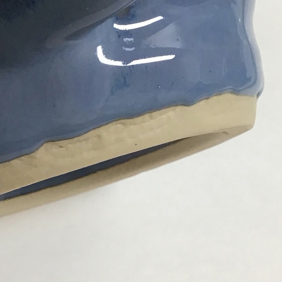 Studio Art Pottery Coffee Mug SIGNED Blue Twist Handle Stone Melbourne Florida - Picture 8 of 15